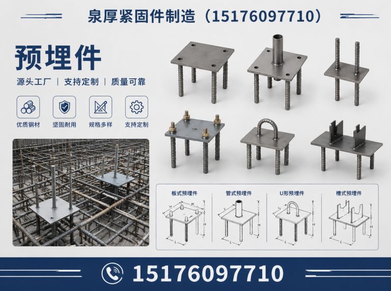 邯郸经济技术开发区建筑预埋件展示图